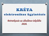 &Aacute;ltal&aacute;nos iskolai beiratkoz&aacute;s 2026/2027. tan&eacute;vre - sz&uuml;lői t&aacute;j&eacute;koztat&oacute; seg&eacute;dlet